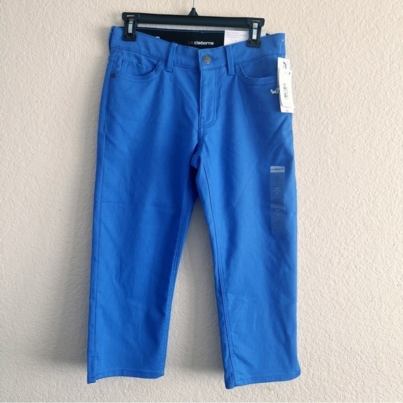 Liz Claiborne Mid Rise Capris Size 4 - Picture 1 of 11